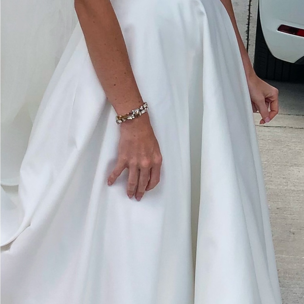 Elegant White Gown
